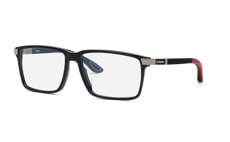 Chopard Uomo VCH358V  700 Montature da vista Acetato Nero  Squadrata