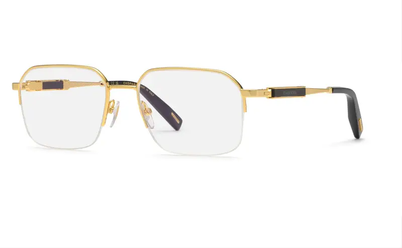 Chopard Uomo VCHL51  400 Montature da vista Metallo Oro  Squadrata