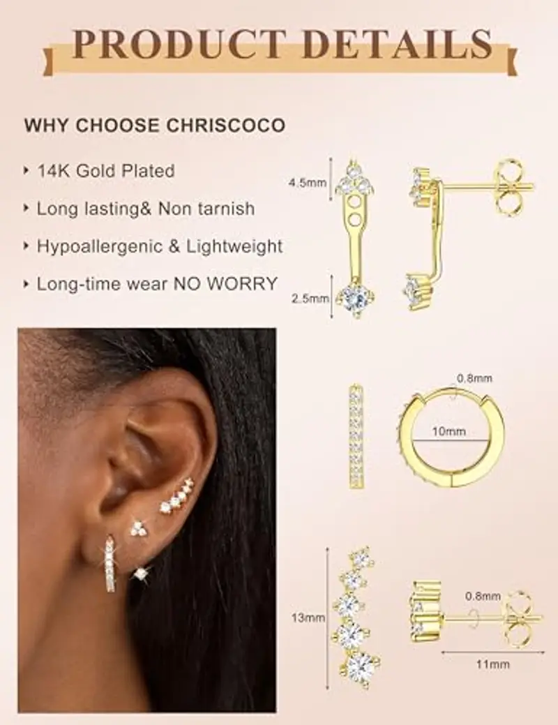 Chriscoco Orecchini Donna Argento 2320346 miniatura 2