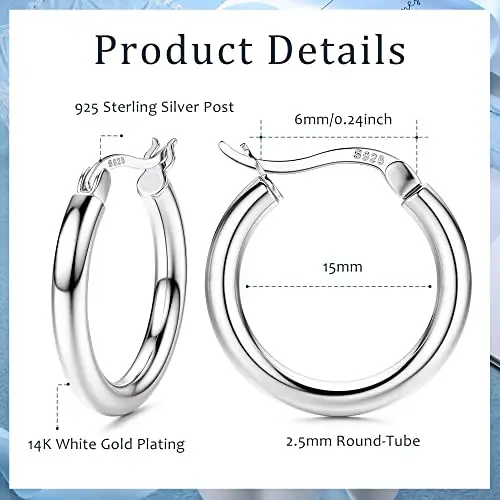 Chriscoco Orecchini Donna Bianco 2582788 miniatura 2