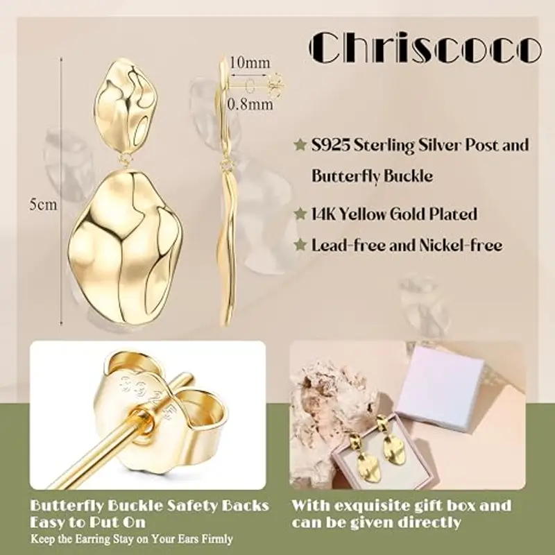 Chriscoco Orecchini Donna Oro 2167449 miniatura 2