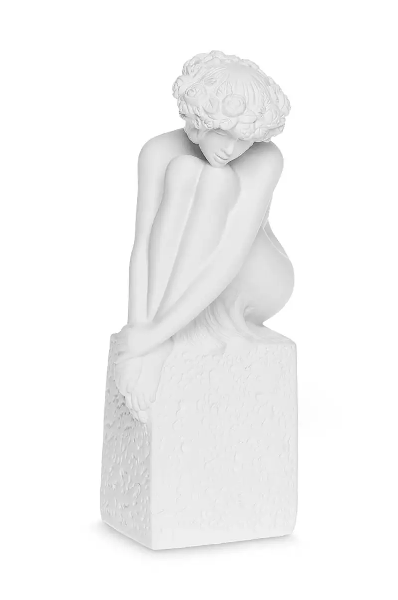 figurina decorativa 60 cm Panna Bianco