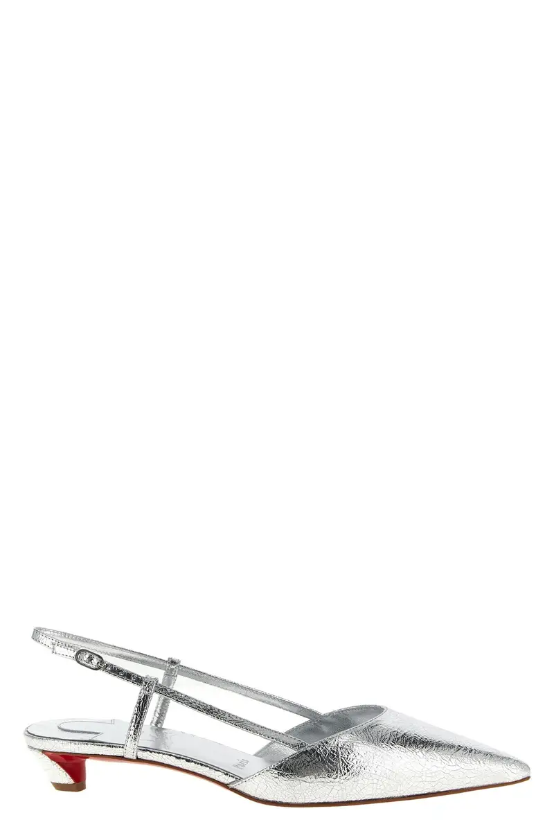 Slingback 'Miss Z' Argento