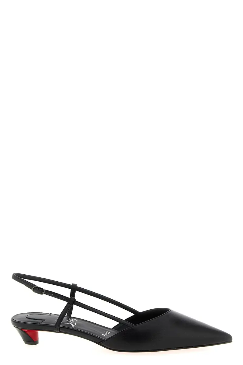 Slingback 'Miss Z' Nero