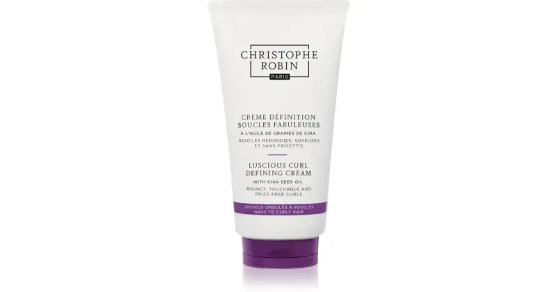 Luscious crema lisciante per capelli mossi e ricci con olio di semi di chia 150 ml