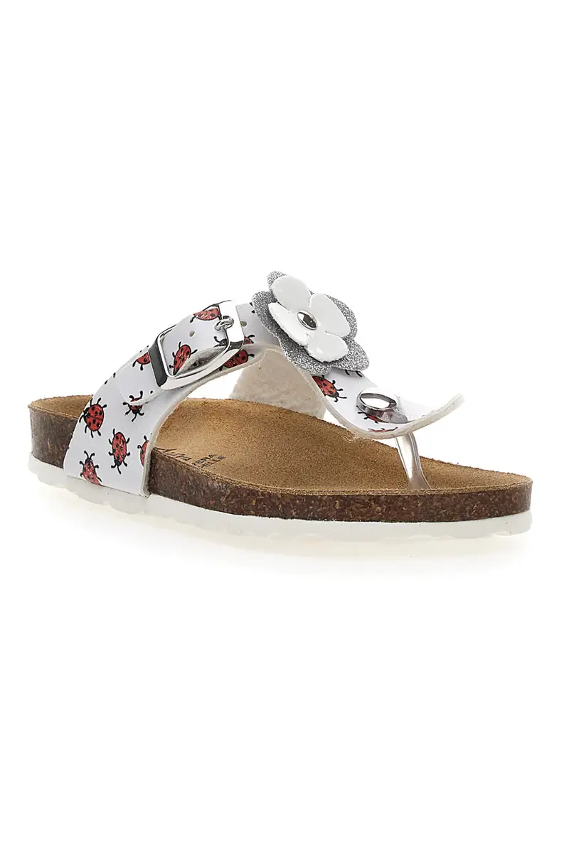 Ciabatta Infradito Pitt Kids 45261 Bianca miniatura 2