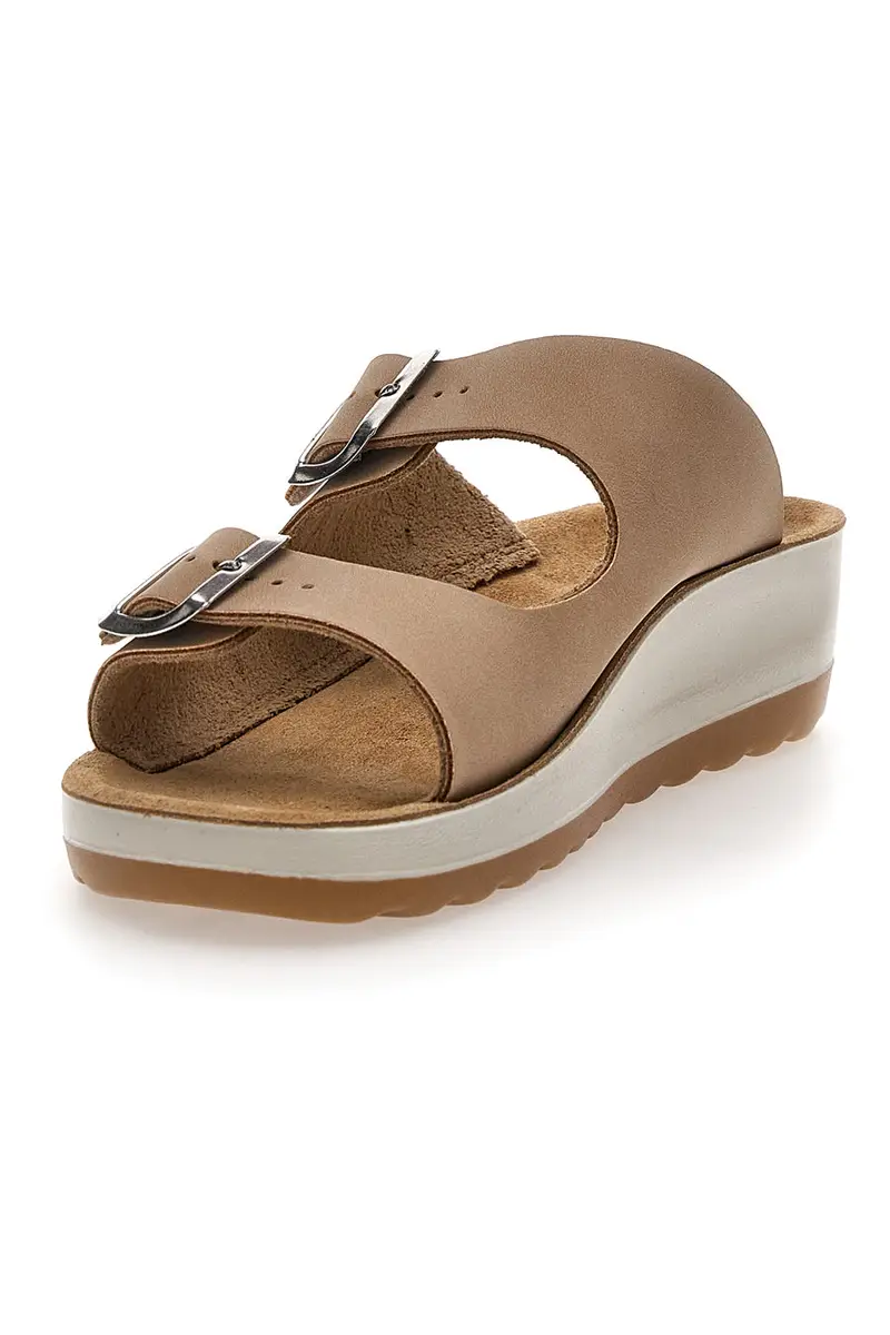 Ciabatte Beige Con Fasce Regolabili Fly Flot 42644 miniatura 3