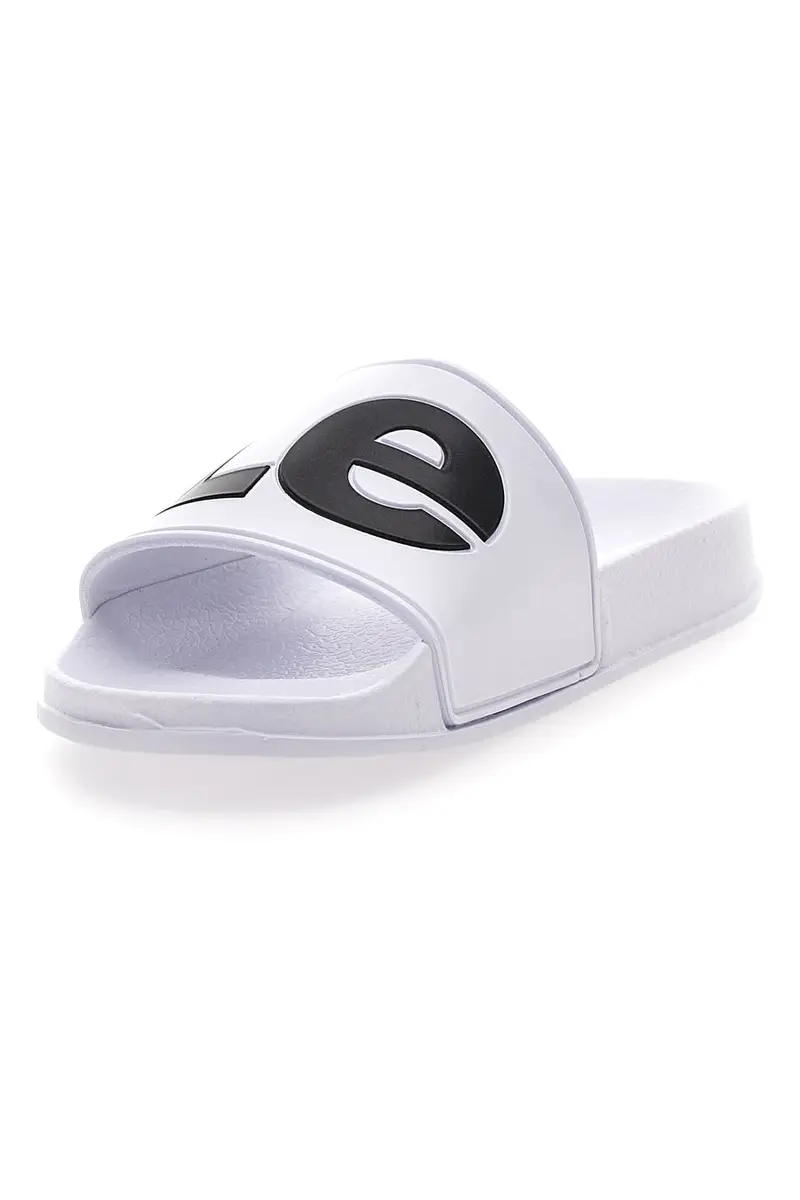 Ciabatte Bianche Con Logo a Contrasto Nero LEVI'S JUNE L miniatura 3