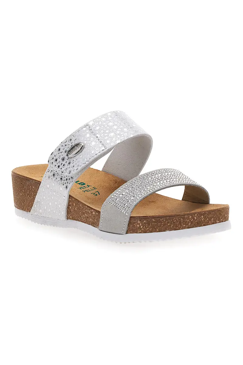 Ciabatte bianche con plantare comfort PITTARELLO ECO 293A480SR miniatura 2