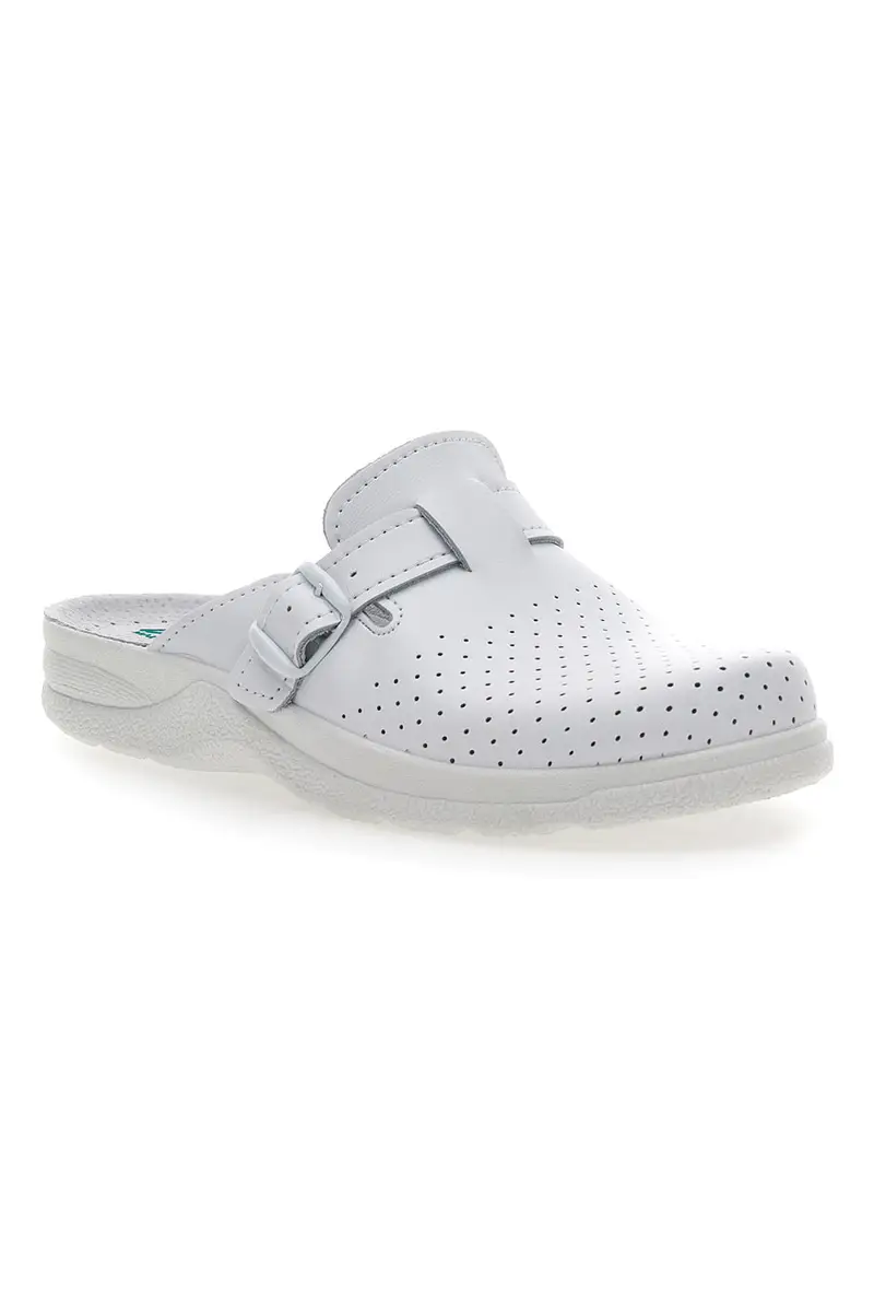 Ciabatte Bianche in Vera Pelle Bio Up 629 miniatura 2