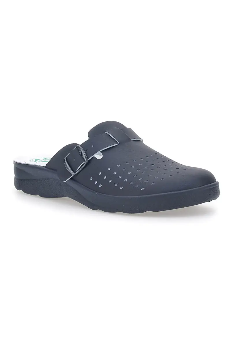 Ciabatte Blu Con Soletta Anatomica Made In Italy Le Soft 50010 miniatura 2