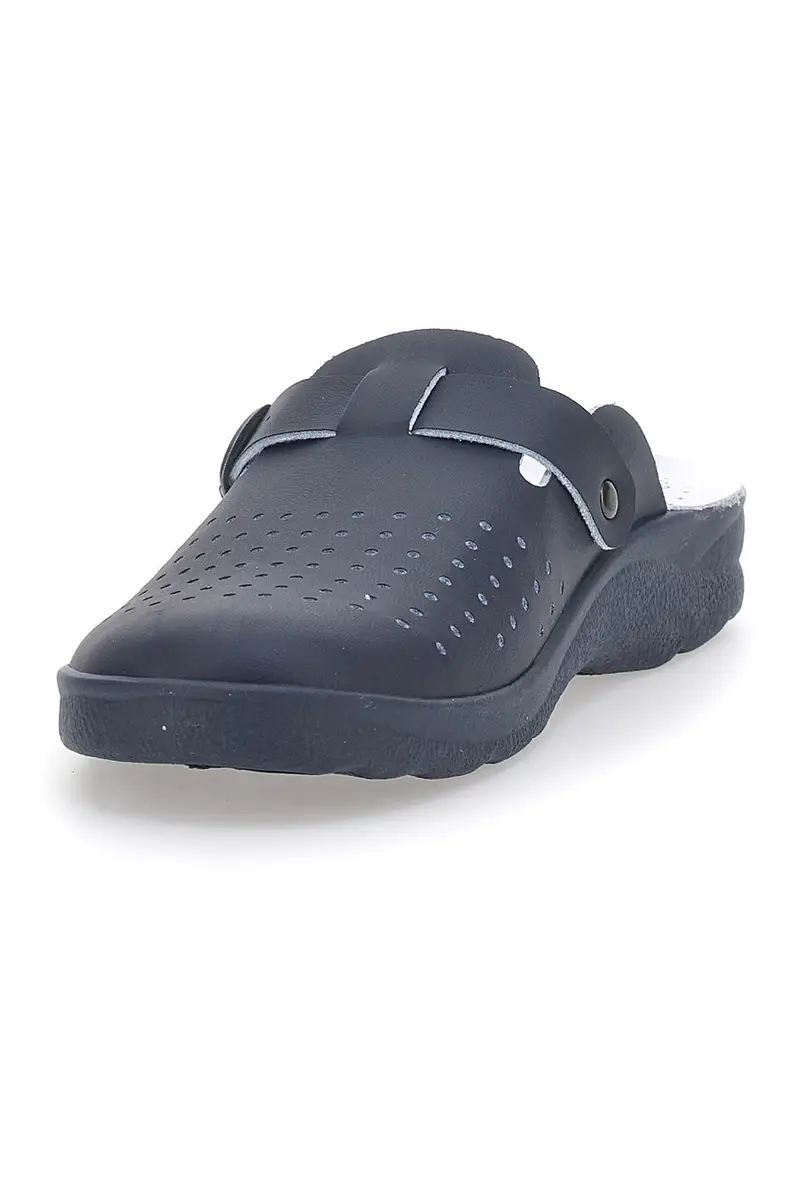 Ciabatte Blu Con Soletta Anatomica Made In Italy Le Soft 50010 miniatura 3