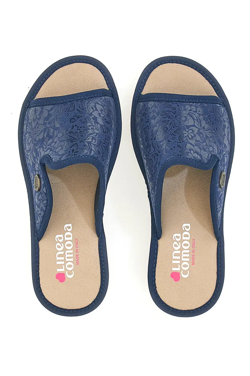 Ciabatte Blu Made in Italy Linea Comoda 8059