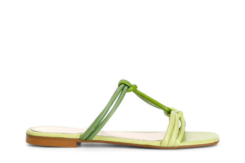 ciabatte con mignon e nodi multi bamboo