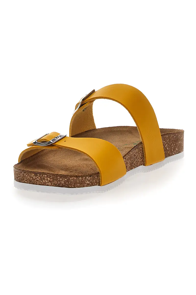 Ciabatte Gialle con Fibbie Pittarello Eco 335006 miniatura 3