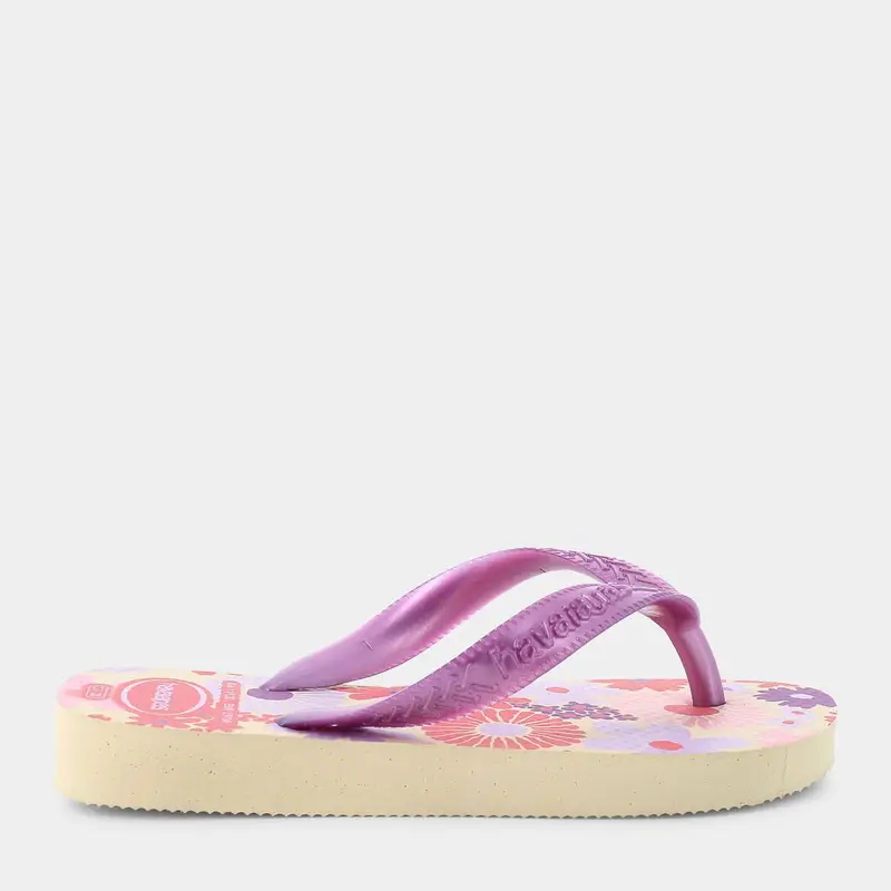 Ciabatte Havaianas da Bambina, beige