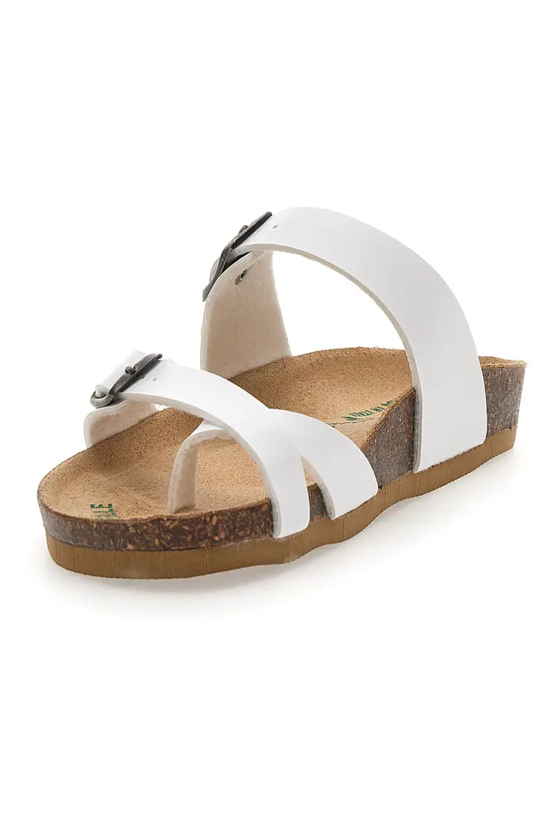 Ciabatte Infradito Bianche Bio Up 26410 miniatura 3