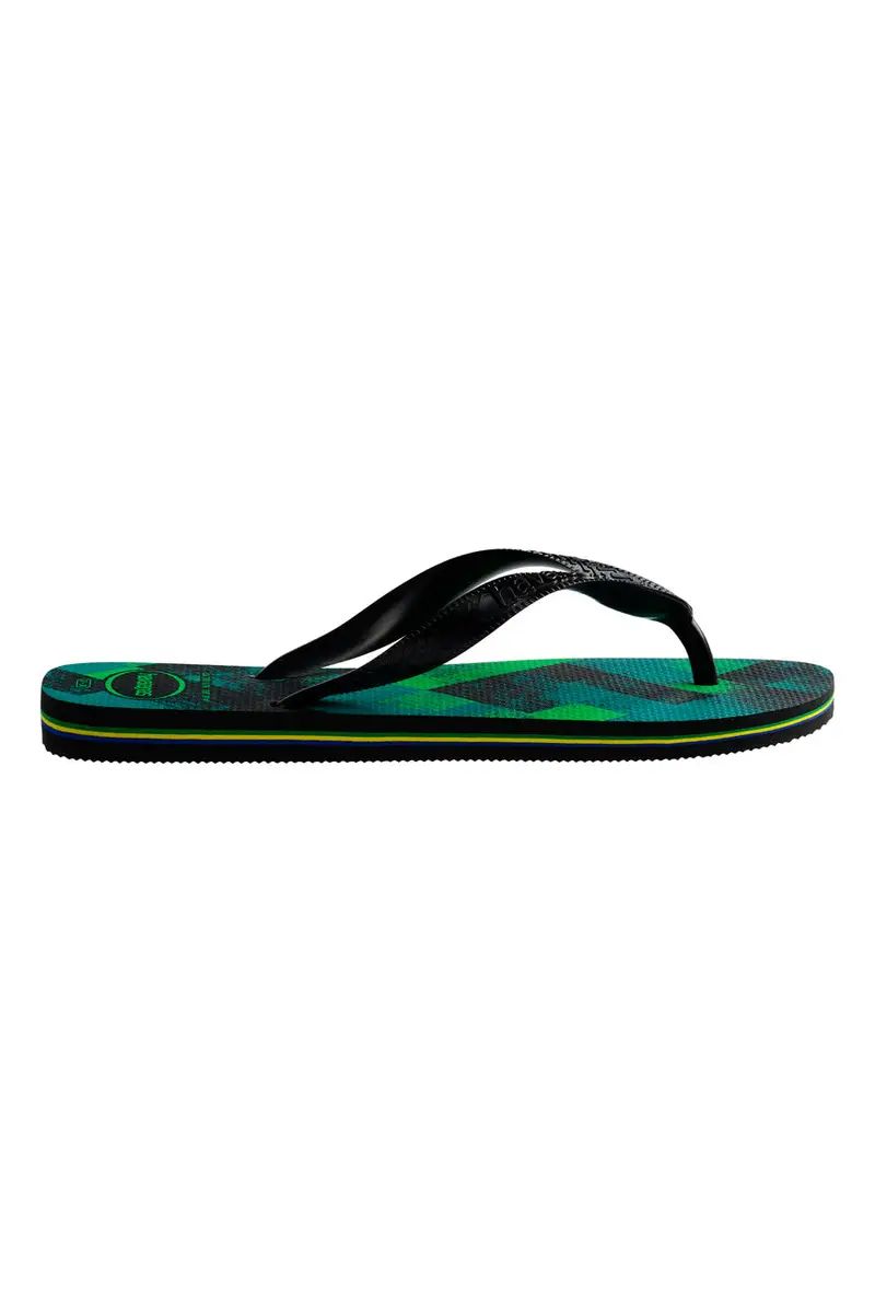 Ciabatte Infradito Havaianas Brasil Fresh Verdi miniatura 3