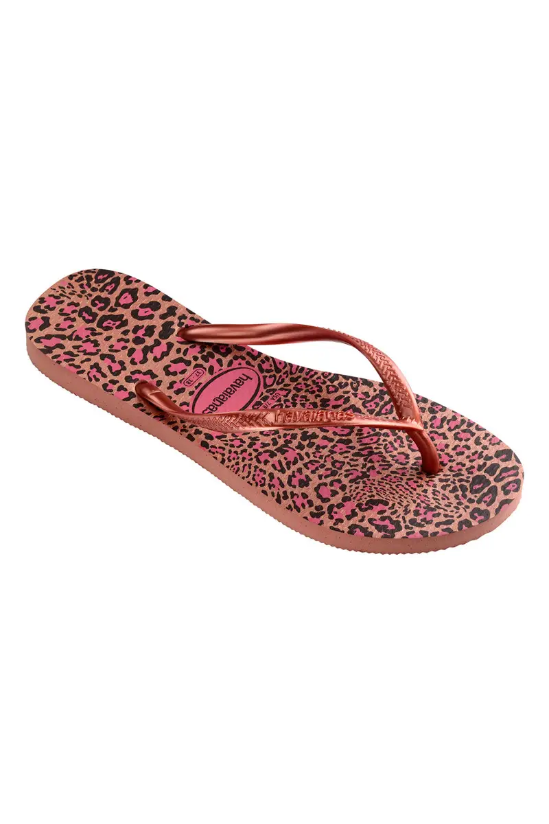 Ciabatte Infradito Havaianas Slim Animals Rosa miniatura 2