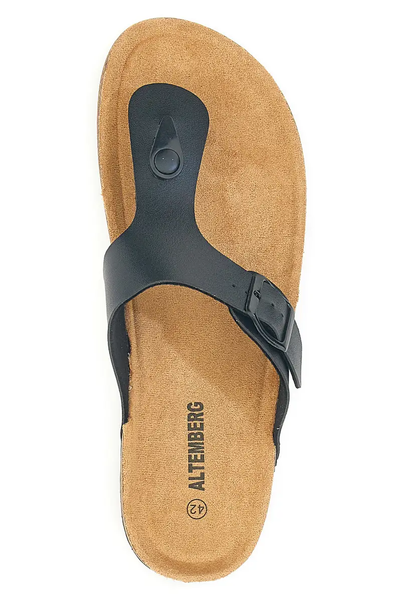 Ciabatte infradito nere ALTEMBERG 121 miniatura 3