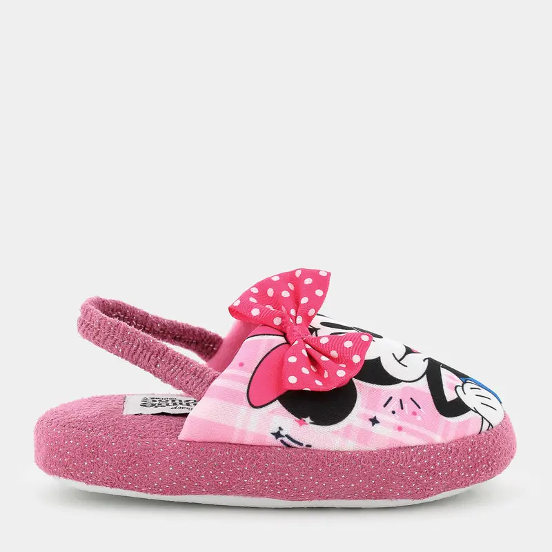 Ciabatte Minnie da Bambina, rosa