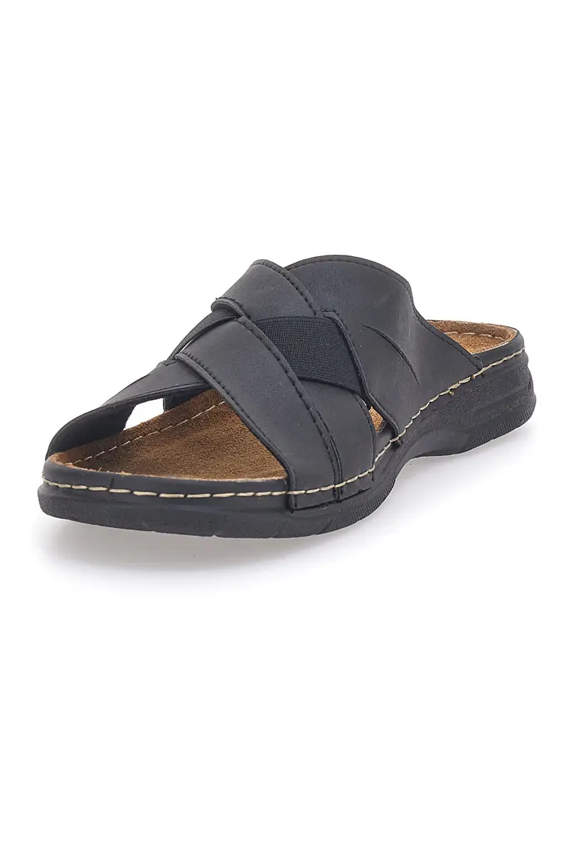 Ciabatte Nere Con Fasce incrociate Jerpoint 601PS miniatura 3