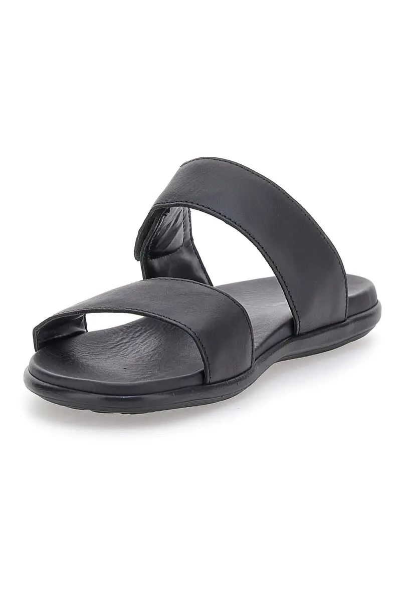 Ciabatte Nere con Fascia Regolabile Jerpoint 9106 miniatura 3