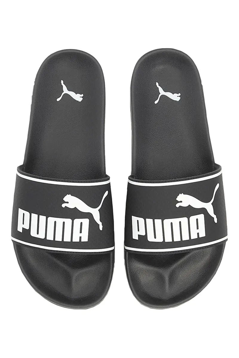 Ciabatte nere con logo bianco Puma Leadcat 2.0 miniatura 2