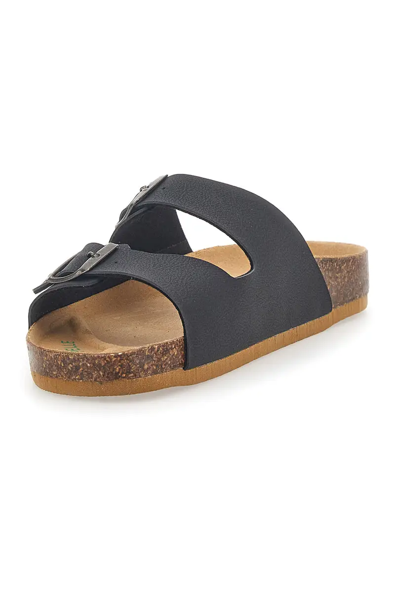 Ciabatte Nere Con Naturform Made In Italy Bio Up 1902 miniatura 3