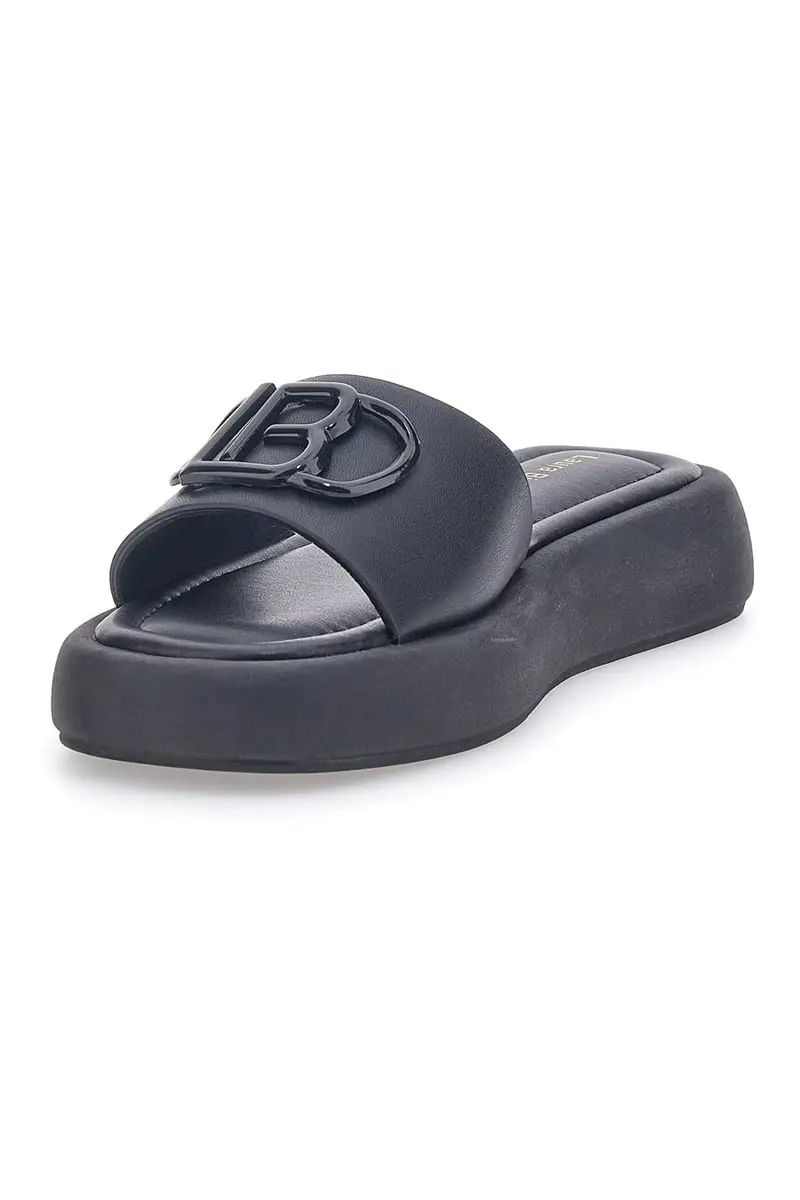 Ciabatte Nere da Donna Laura Biagiotti 8643 miniatura 3