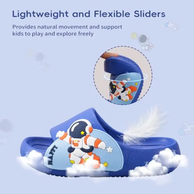 Fadezar Pantofole Bambino Blu 2106802 miniatura 3