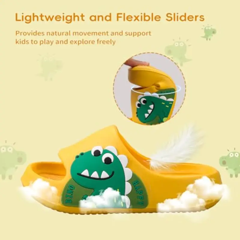 Fadezar Pantofole Bambino Giallo 2106805 miniatura 3