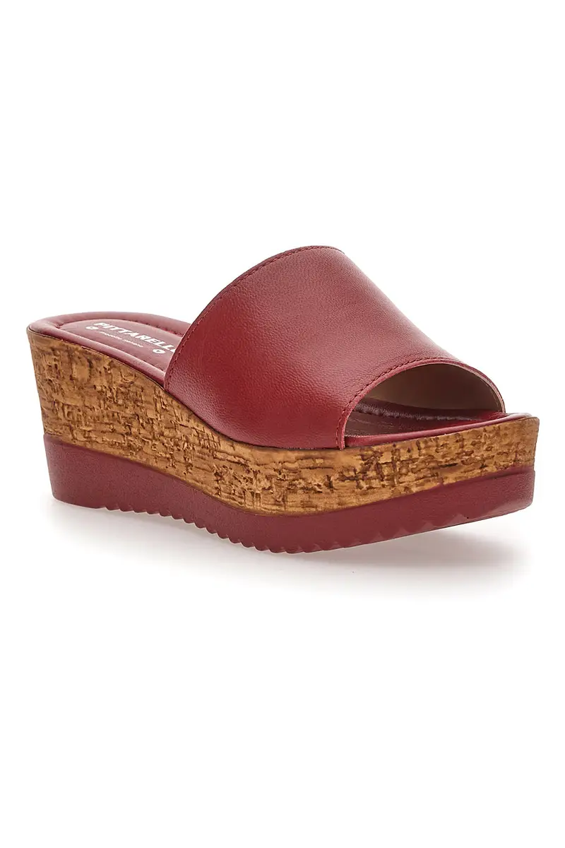 Ciabatte Platform Rosse Pittarello Love 2331 miniatura 2