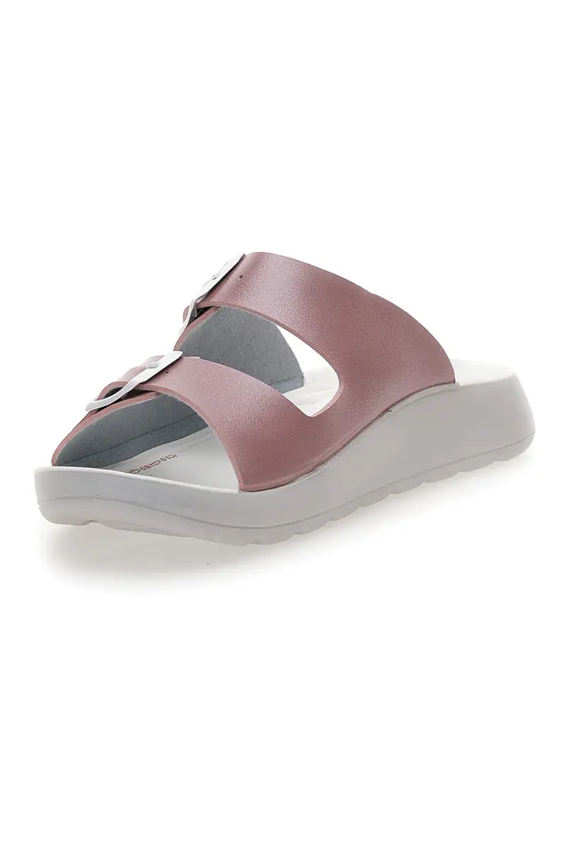Ciabatte rosa comfort da donna INBLU 12 AG miniatura 3