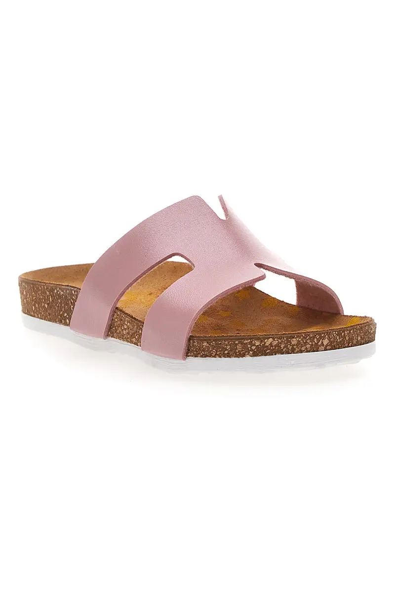 Ciabatte rosa con fascia e sottopiede anatomico PITTARELLO BIO 257A800SR miniatura 2