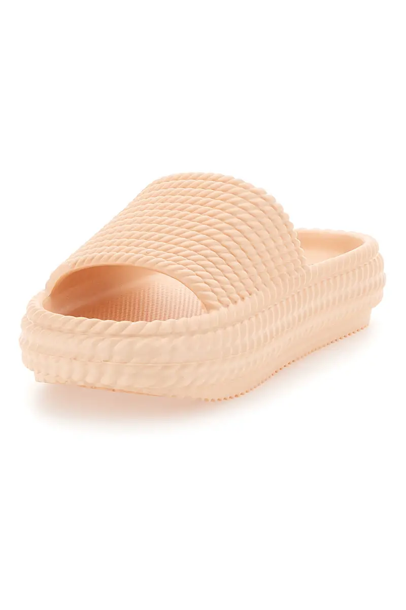 Ciabatte Rosa Con Suola Chunky Coveri World 2335 miniatura 3