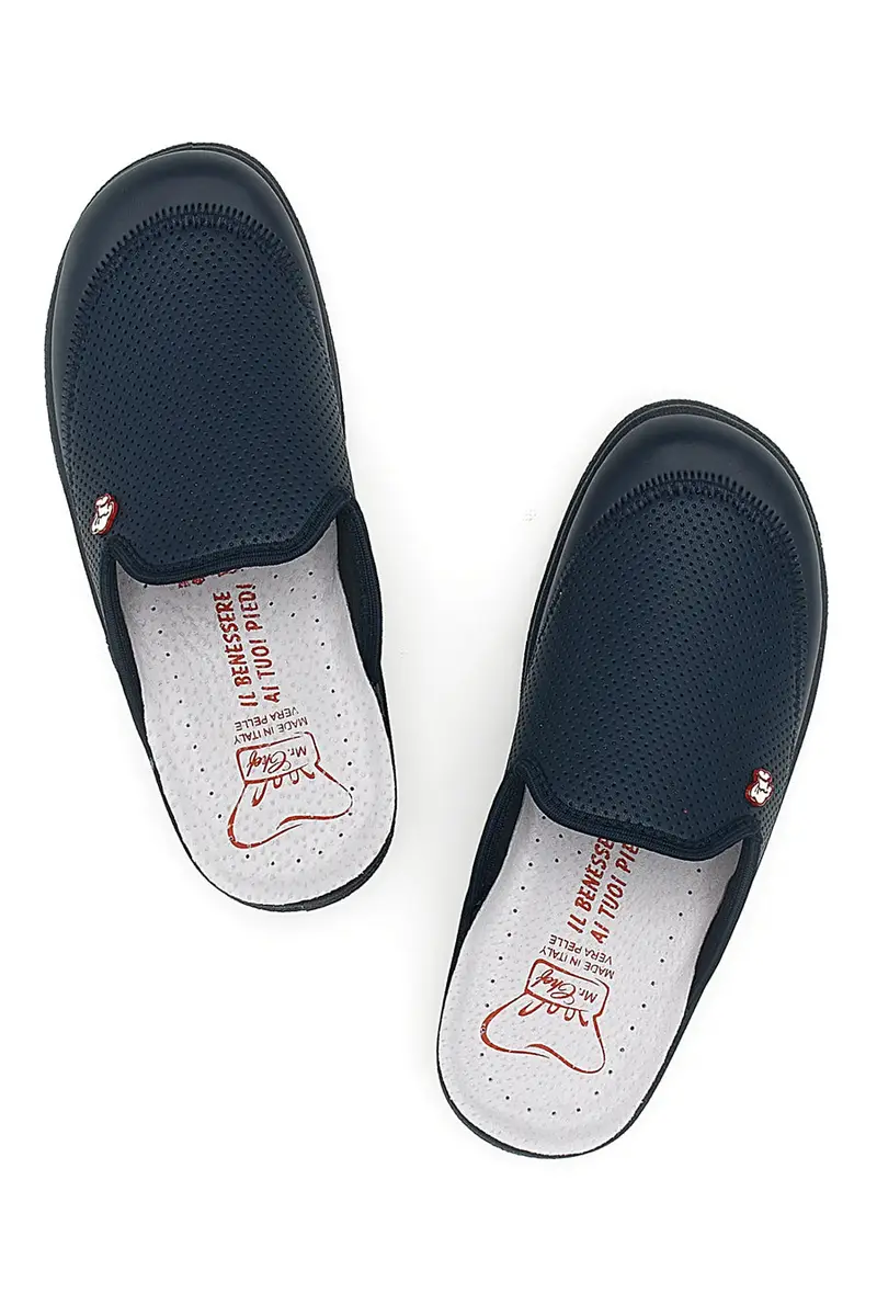 Ciabatte sabot da lavoro Mr Chef 653 Blu