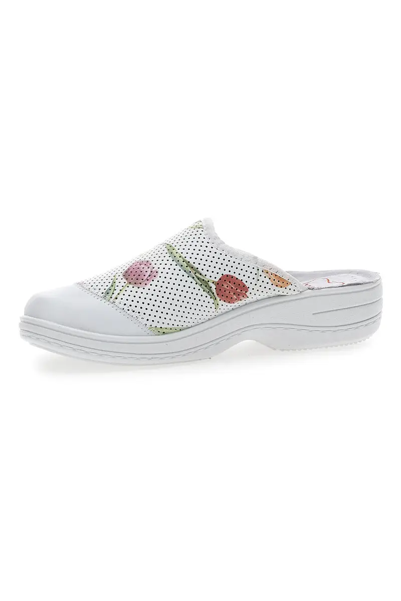 Ciabatte sabot Mrs Chef 5533 Bianche miniatura 3