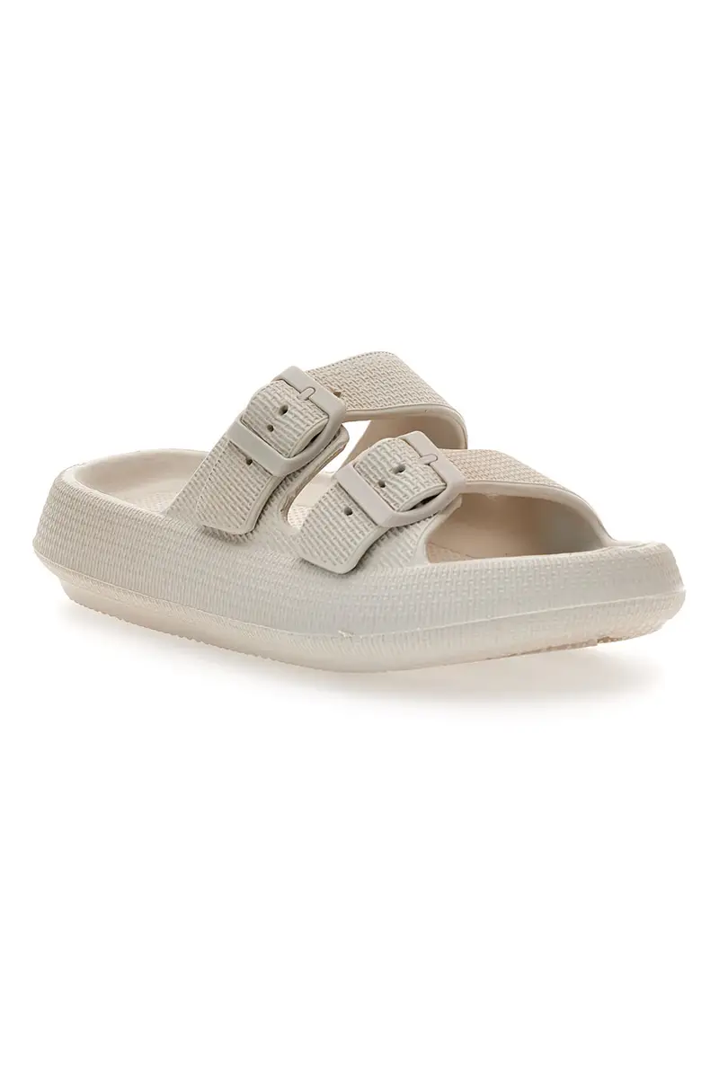 Ciabatte Slide Off White Con Fibbie 2t2l 02 miniatura 2