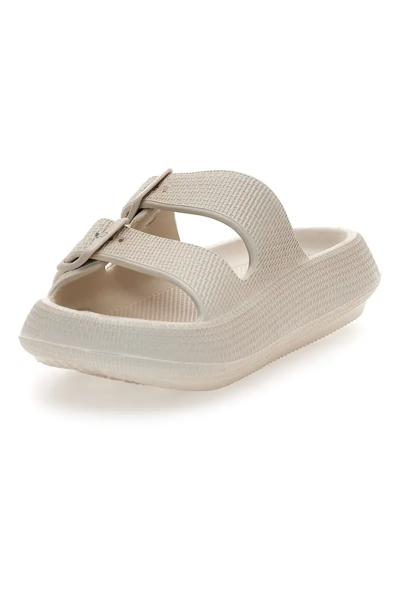 Ciabatte Slide Off White Con Fibbie 2t2l 02 miniatura 3