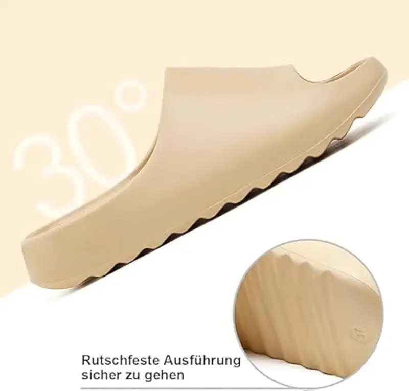 Foinledr Pantofole Donna Beige 1603321 miniatura 3