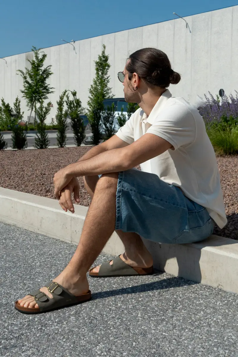 Ciabatte Verdi Con Doppia Fascia Goodyear GY11031