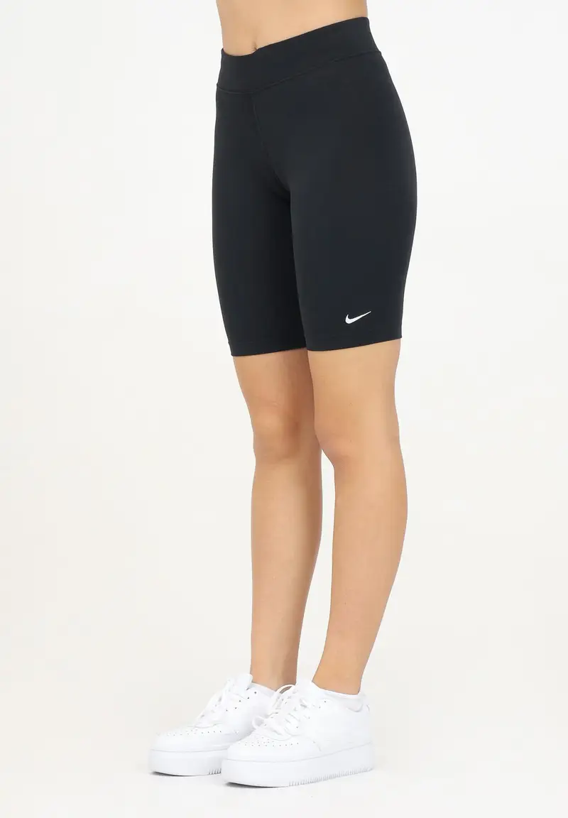 Ciclista nero da donna con swoosh