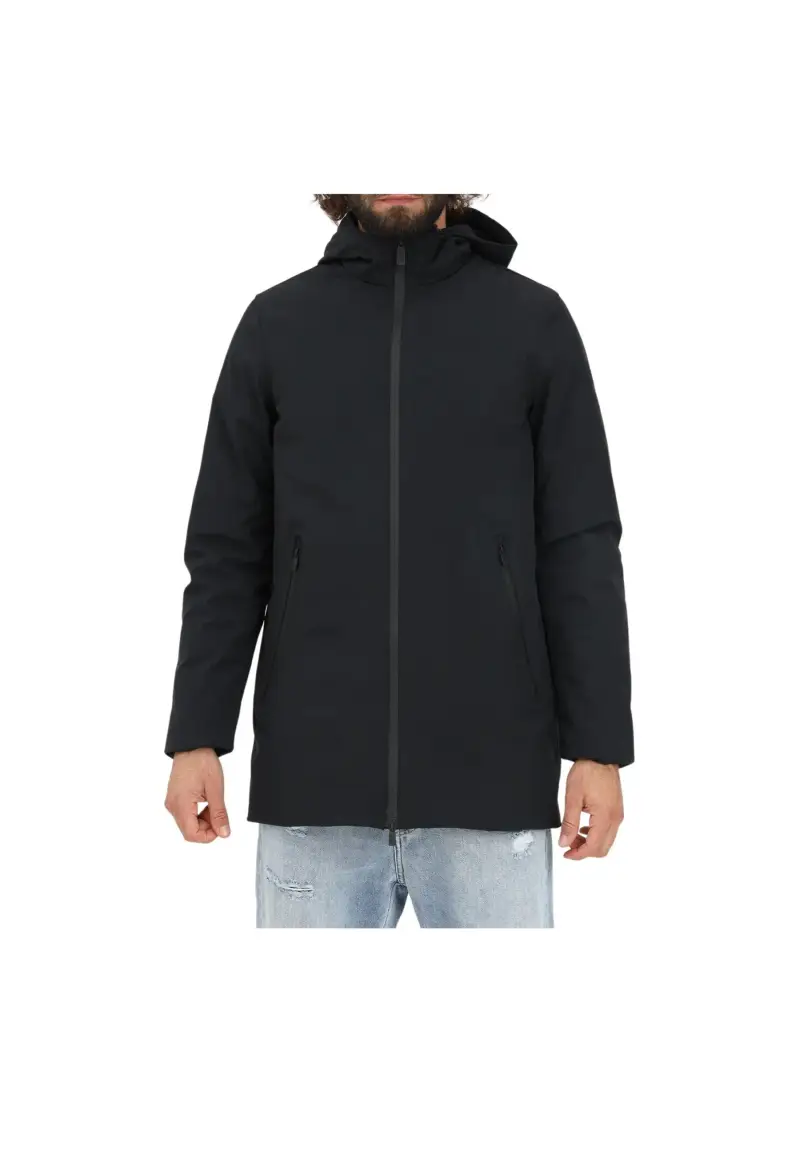 HERDO - SOFTSHELL HOODY COAT - 48 / Nero