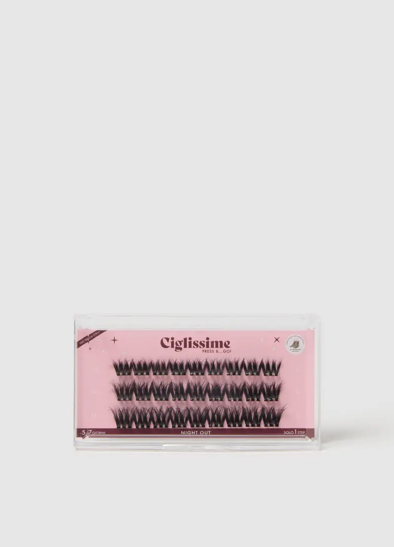 Confezione Di Ciglia Press&go Stile Night Out, Donna Adult