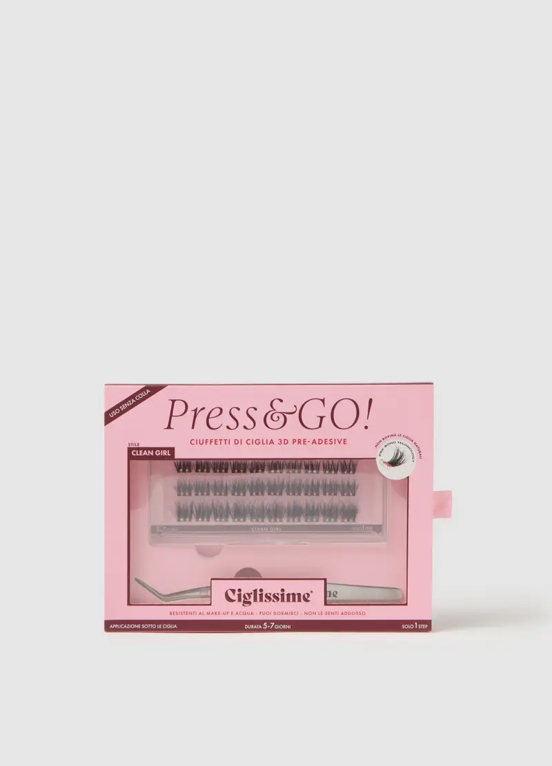 Kit Completo Press&go Stile Clean Girl, Donna Adult