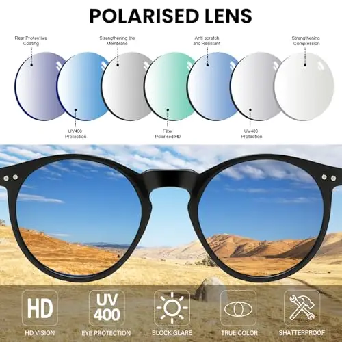 CIKJUK Occhiali da sole Oro 2796351 miniatura 3