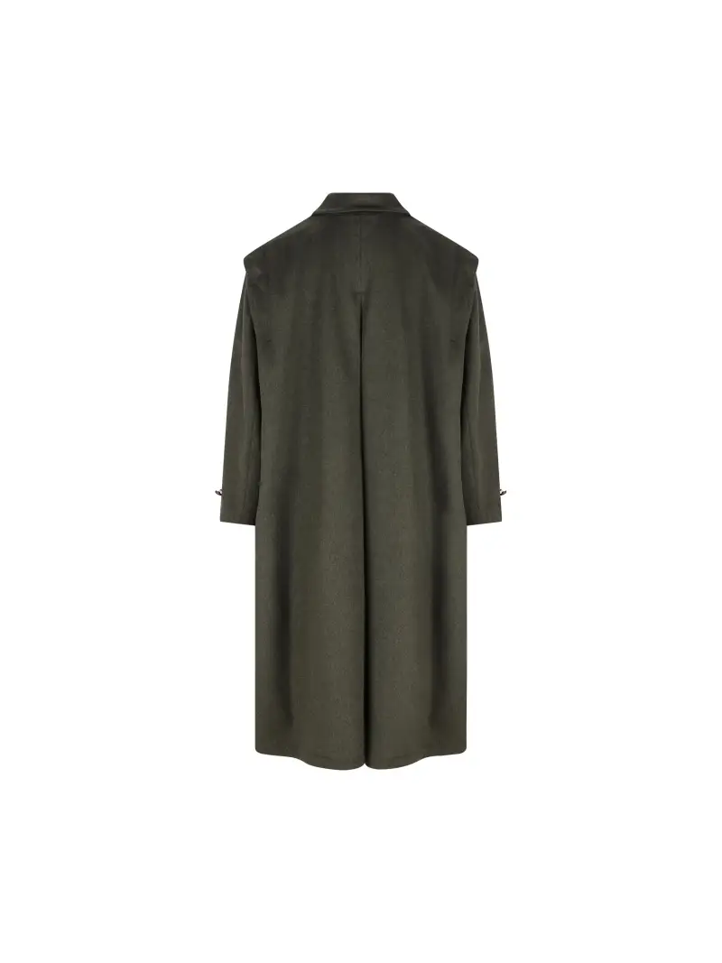 Cappotto In Lana VERDE miniatura 2