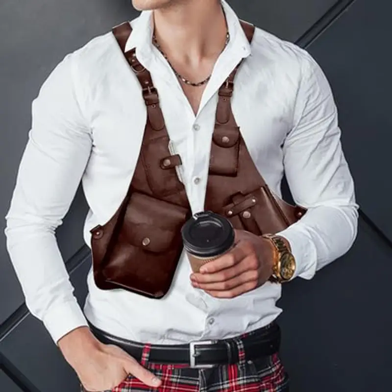 Generic Borsa a tracolla Marrone 1988967 miniatura 2