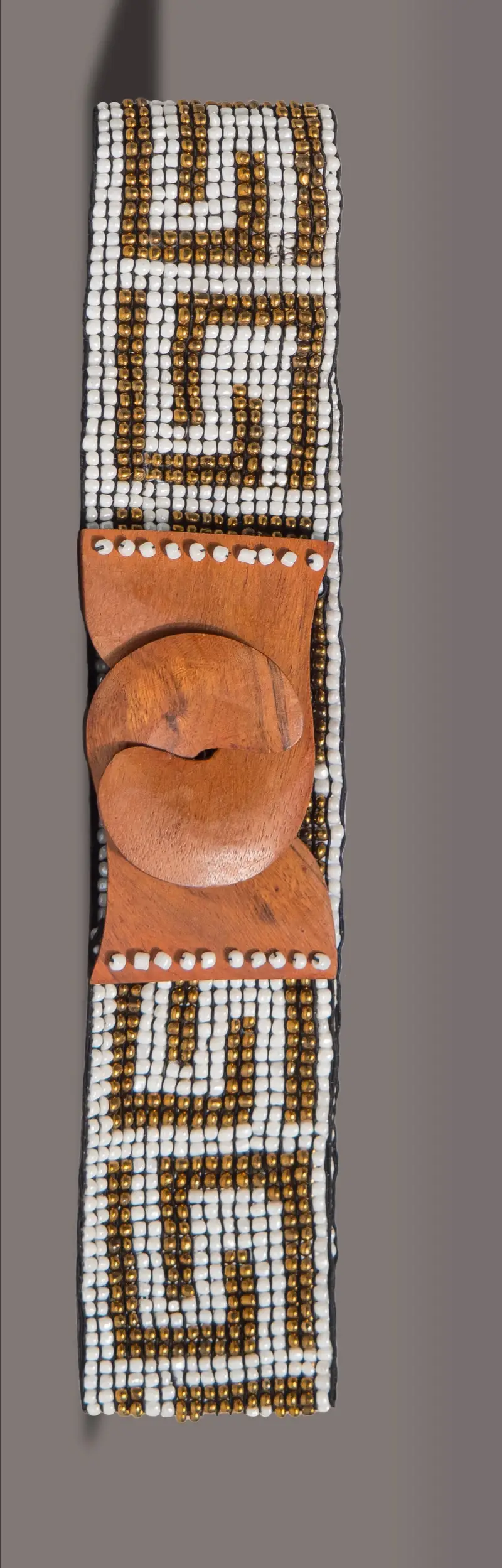 CINTURA CON PERLINE DIVA | Colore: Bianco | Taglia: One size